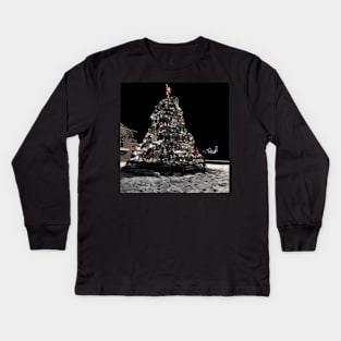 Coastal Christmas Kids Long Sleeve T-Shirt